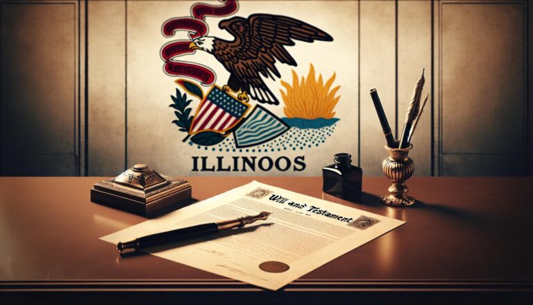 Illinois Will and Testament Template: Secure Your Family's Future